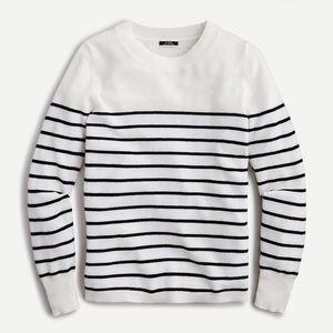 J. Crew Stripe Cashmere Sweater